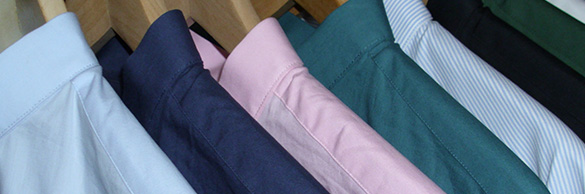 A range of shirts in different colours